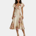 Bibiane | Floral Midi Dress