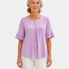 Hadelinde | Elegant Button-Down Blouse