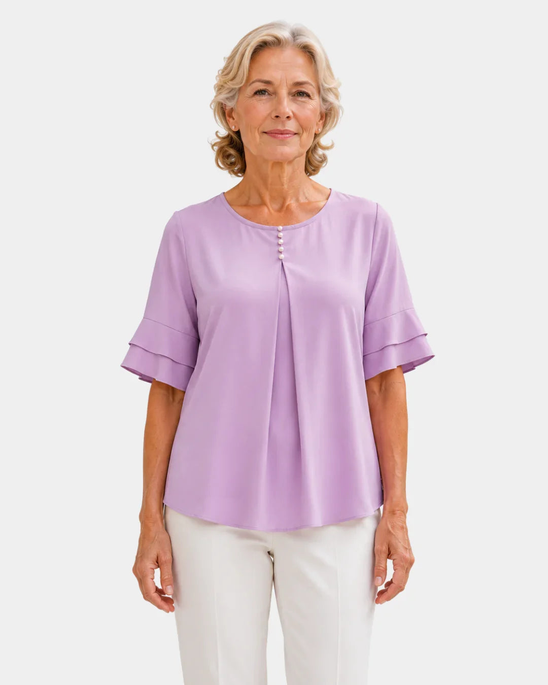 Hadelinde | Elegant Button-Down Blouse