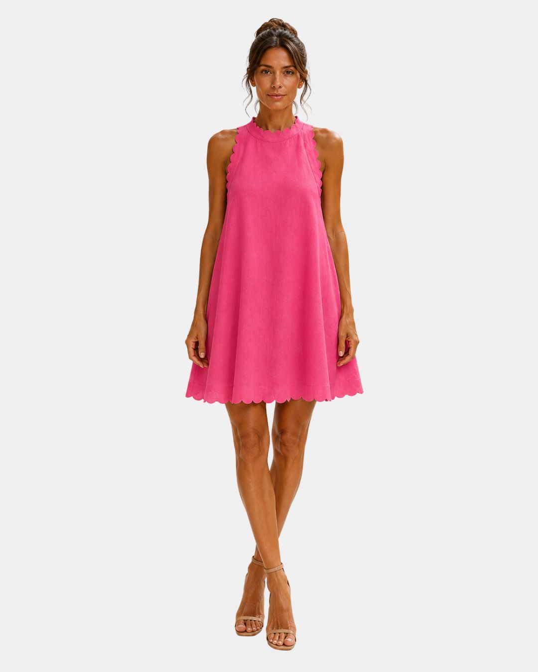Agneline | Minimalist Short Dress