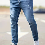 Alex | Trendy Ripped Slim Jeans