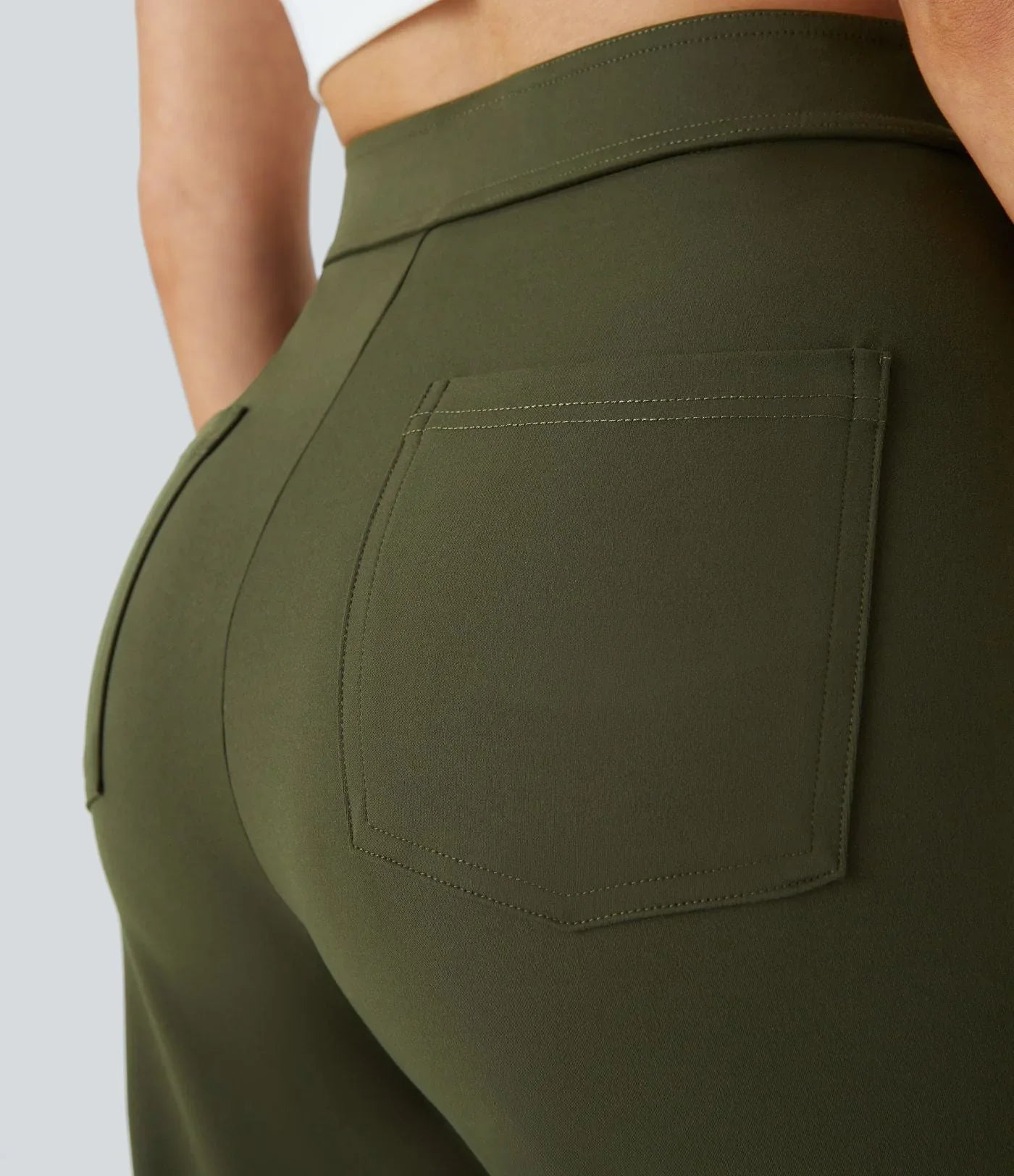 Jade | Comfortable Elastic Waist Trousers