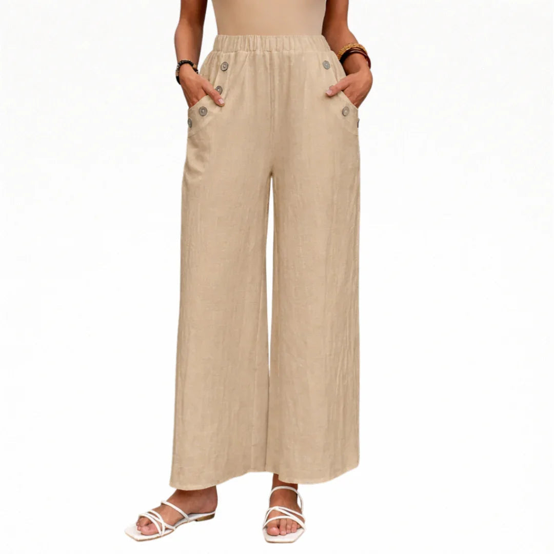 Rhea | Rhea Wide Leg Trousers