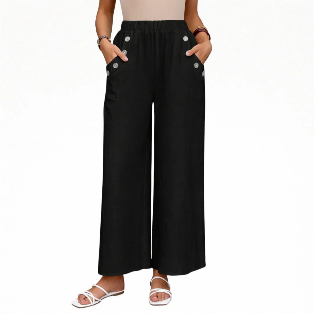 Rhea | Rhea Wide Leg Trousers