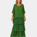 Agnès | Elegant Flowing Maxi Dress