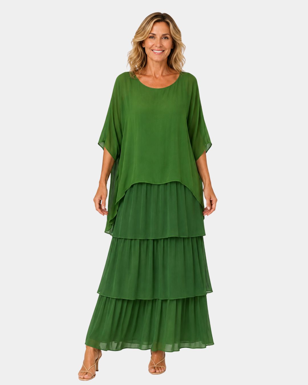Agnès | Elegant Flowing Maxi Dress