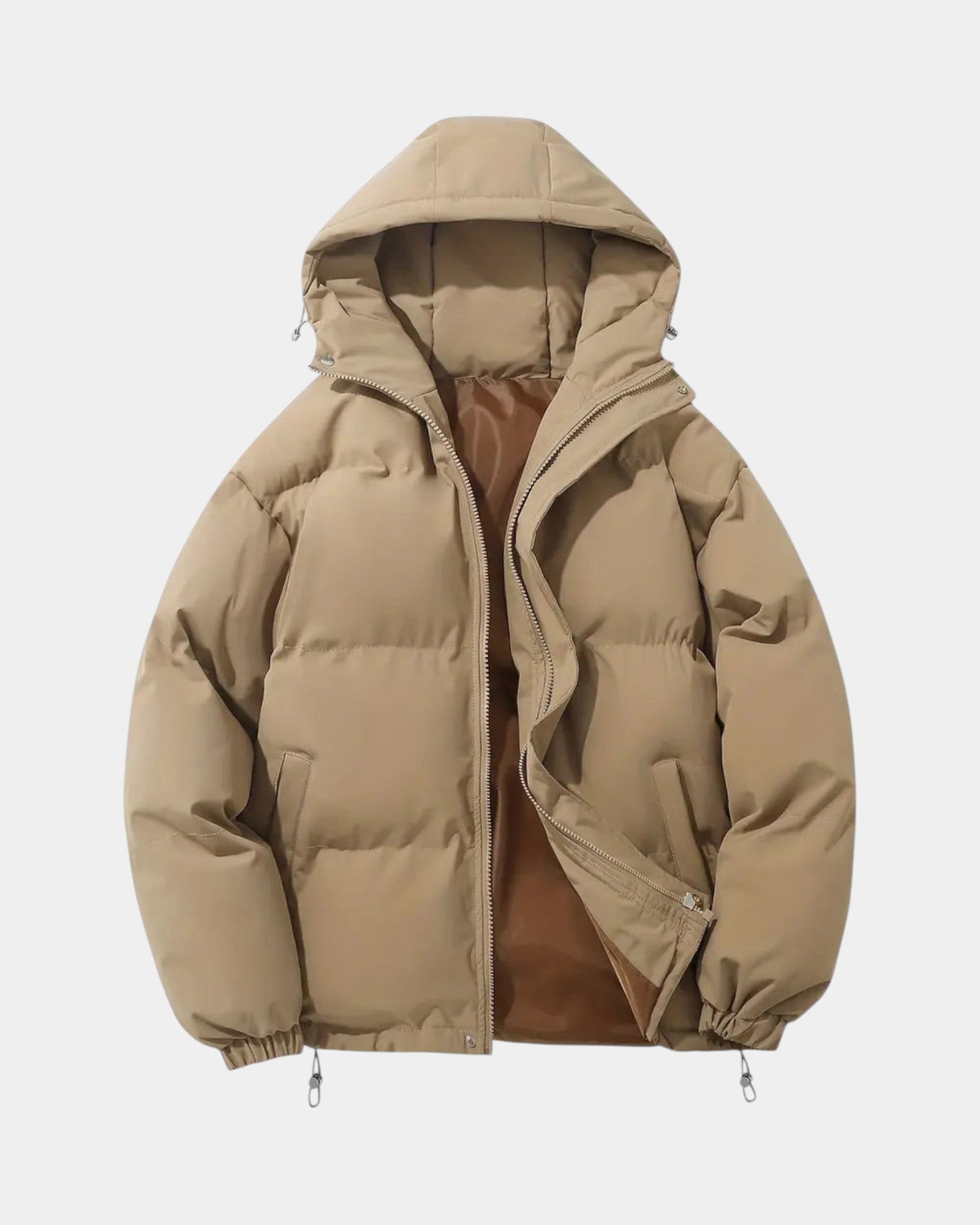 Louviane | Manteau d’hiver matelassé à capuche