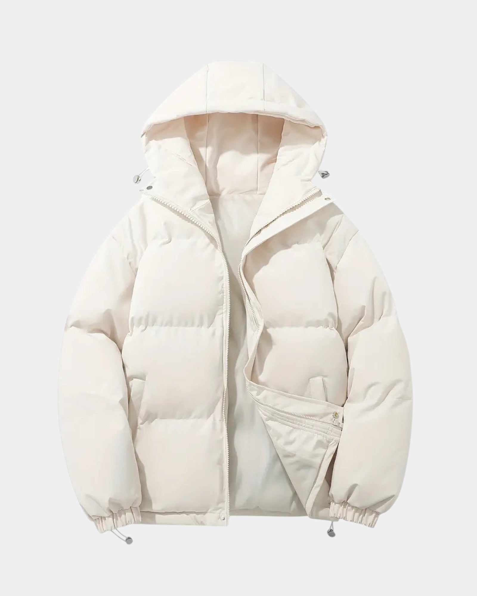 Louviane | Manteau d’hiver matelassé à capuche