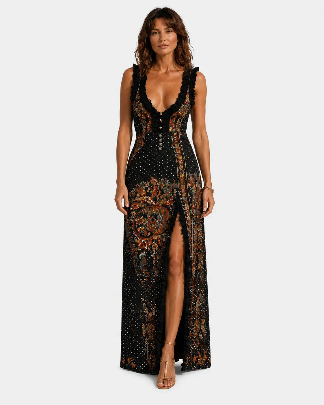 Richilde | Bohemian-style floral dress