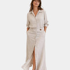 Enora | Minimalist maxi dress