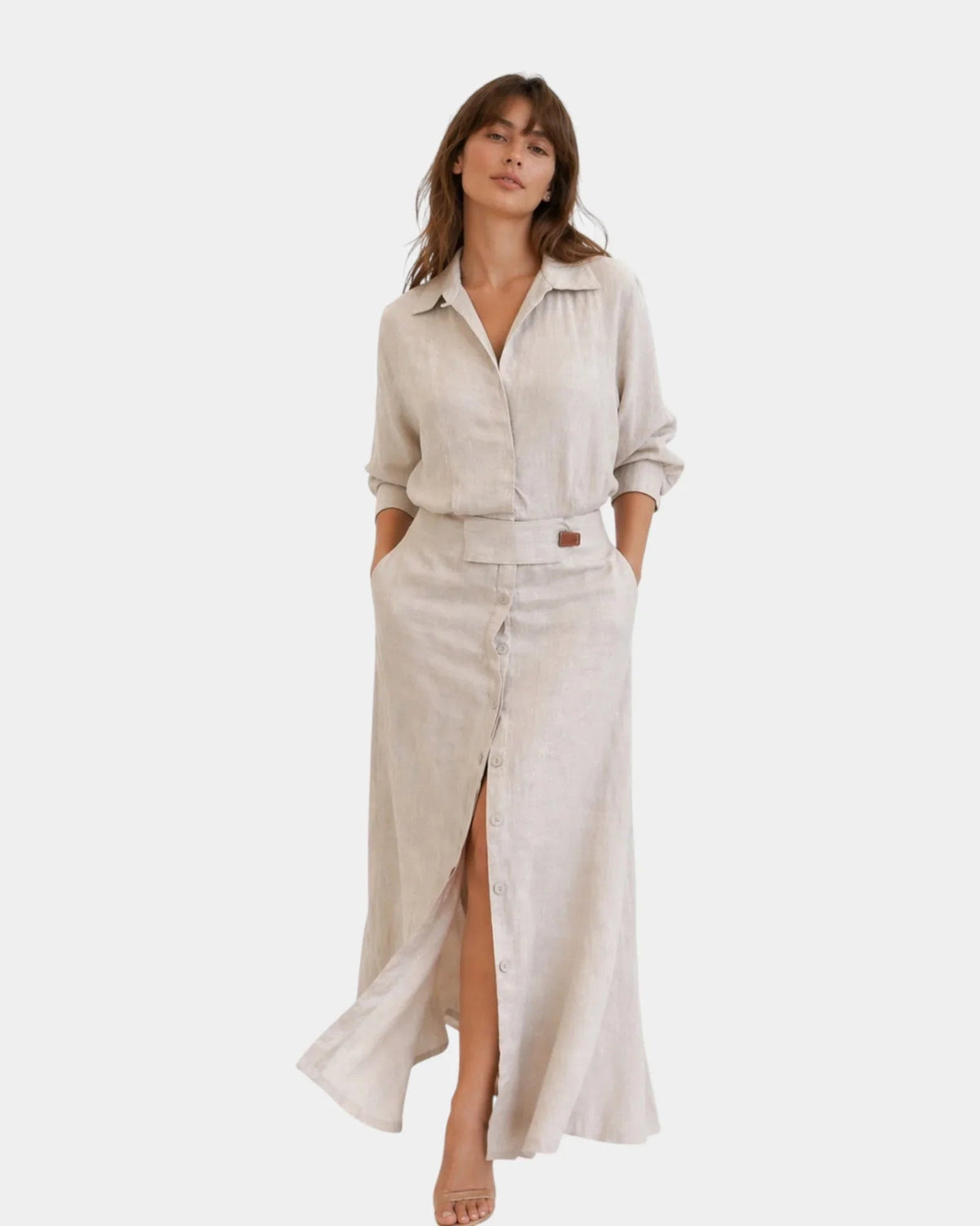 Enora | Minimalist maxi dress