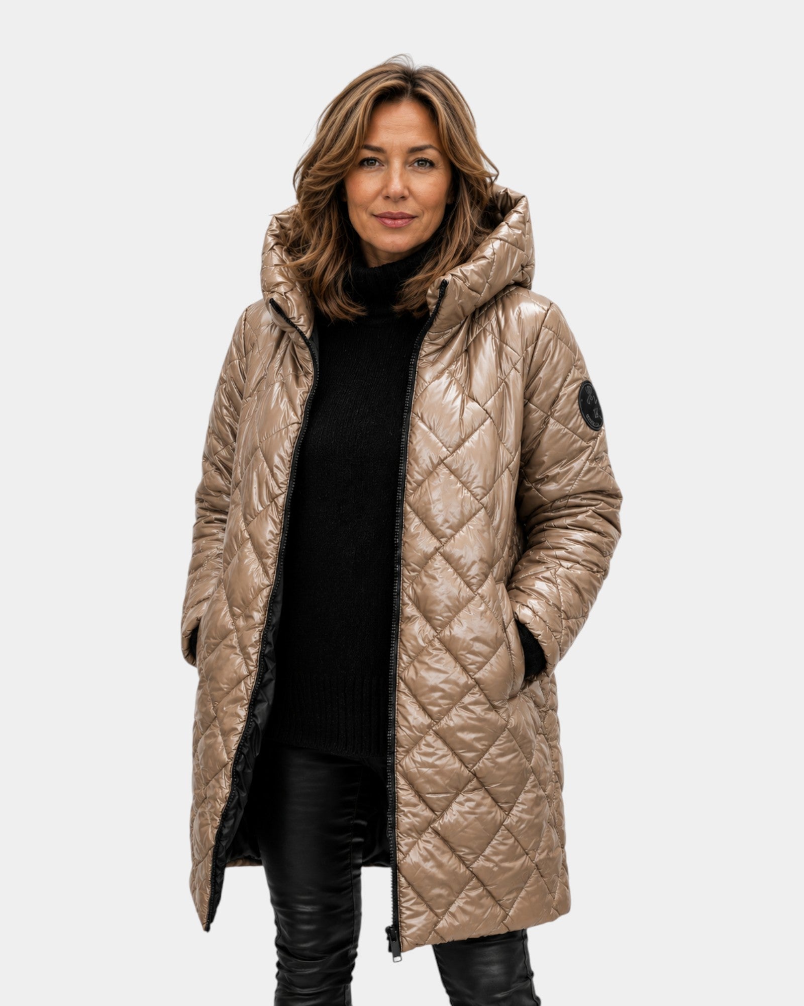Naélys| Manteau d’hiver matelassé à capuche