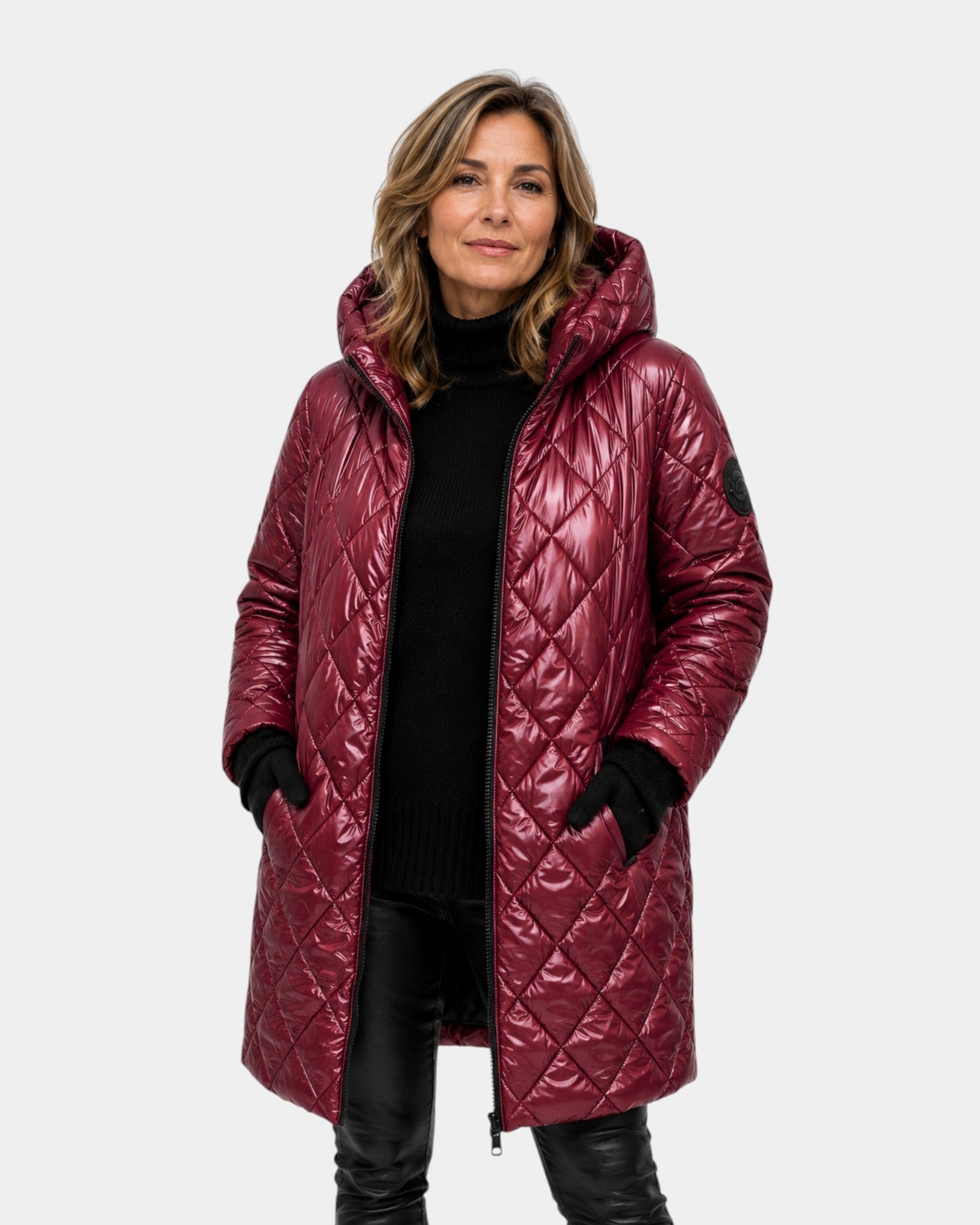 Naélys| Manteau d’hiver matelassé à capuche
