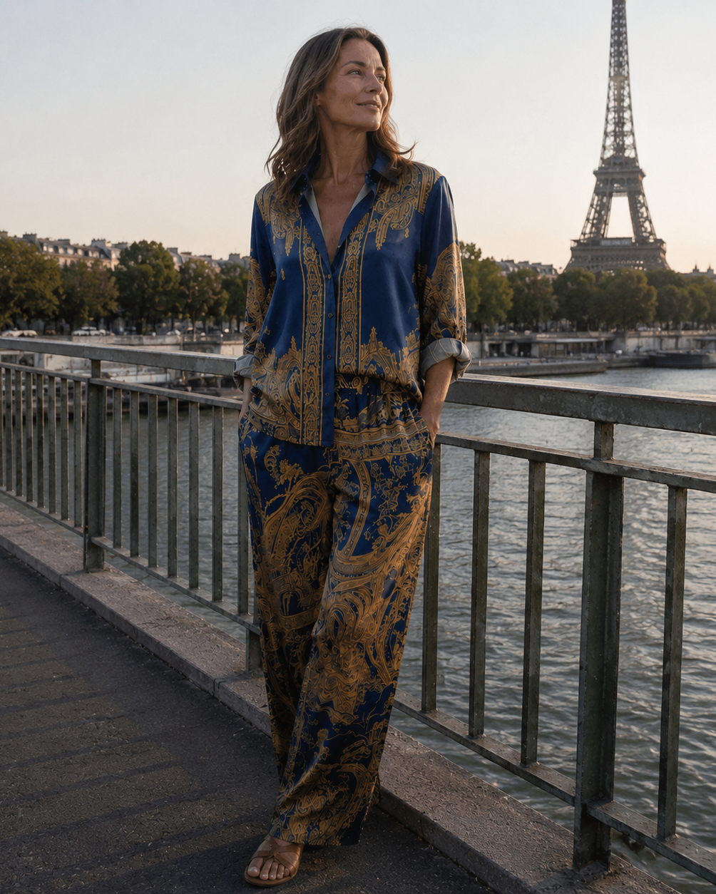 Annonciade | Elegant patterned set