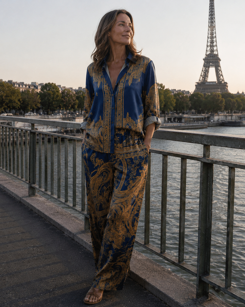 Annonciade | Elegant patterned set