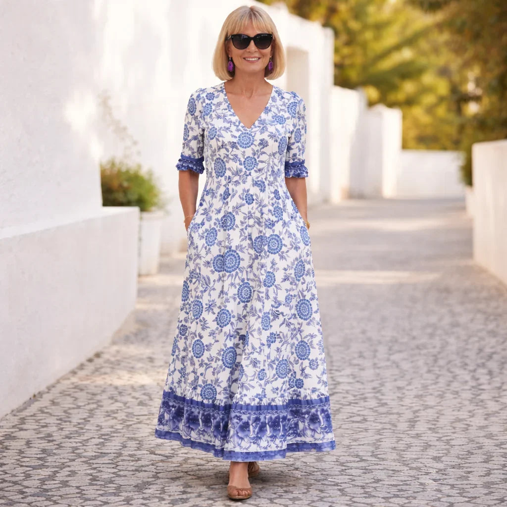 Elly | Elegant Floral Dress with an Airy Feel