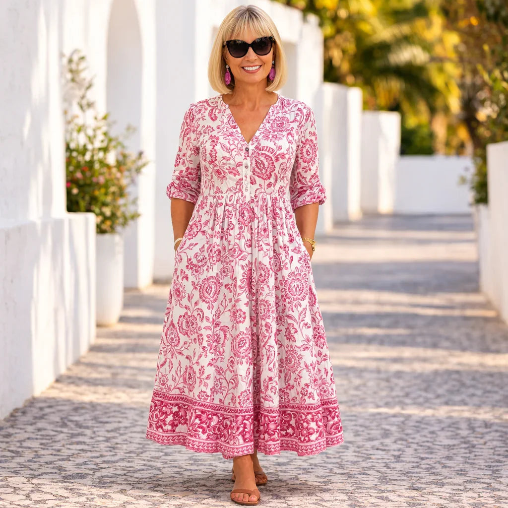Elly | Elegant Floral Dress with an Airy Feel