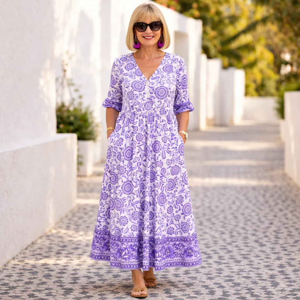 Elly | Elegant Floral Dress with an Airy Feel