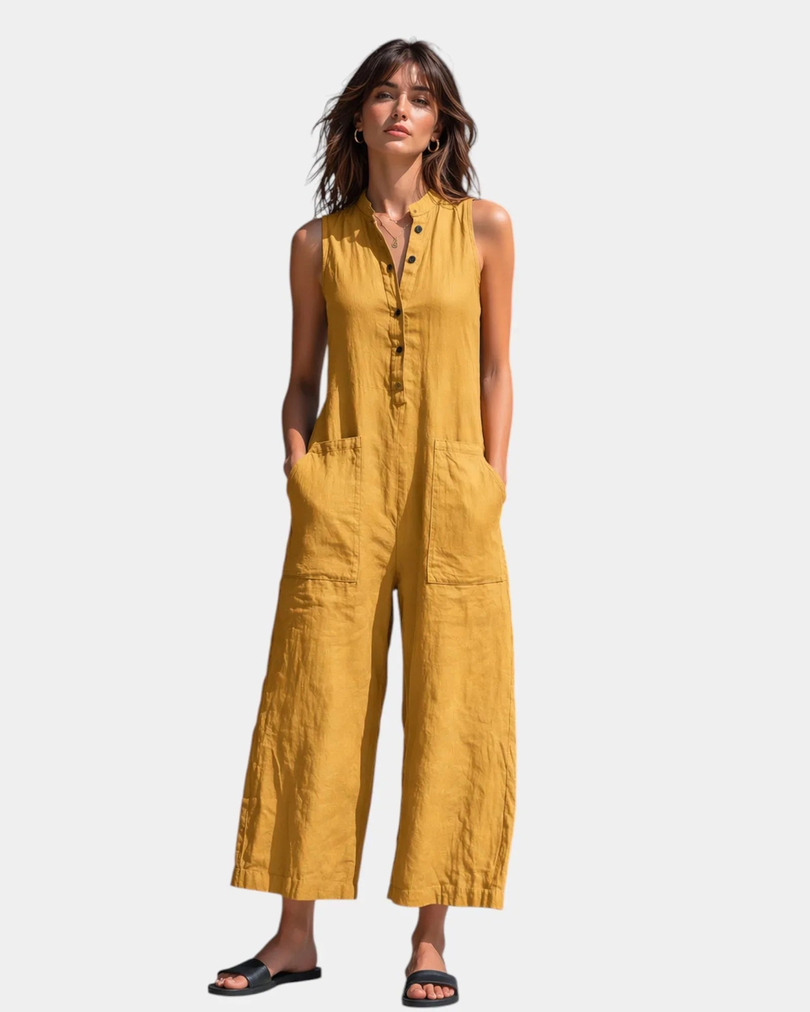 Nine | Elegant Sleeveless Jumpsuit