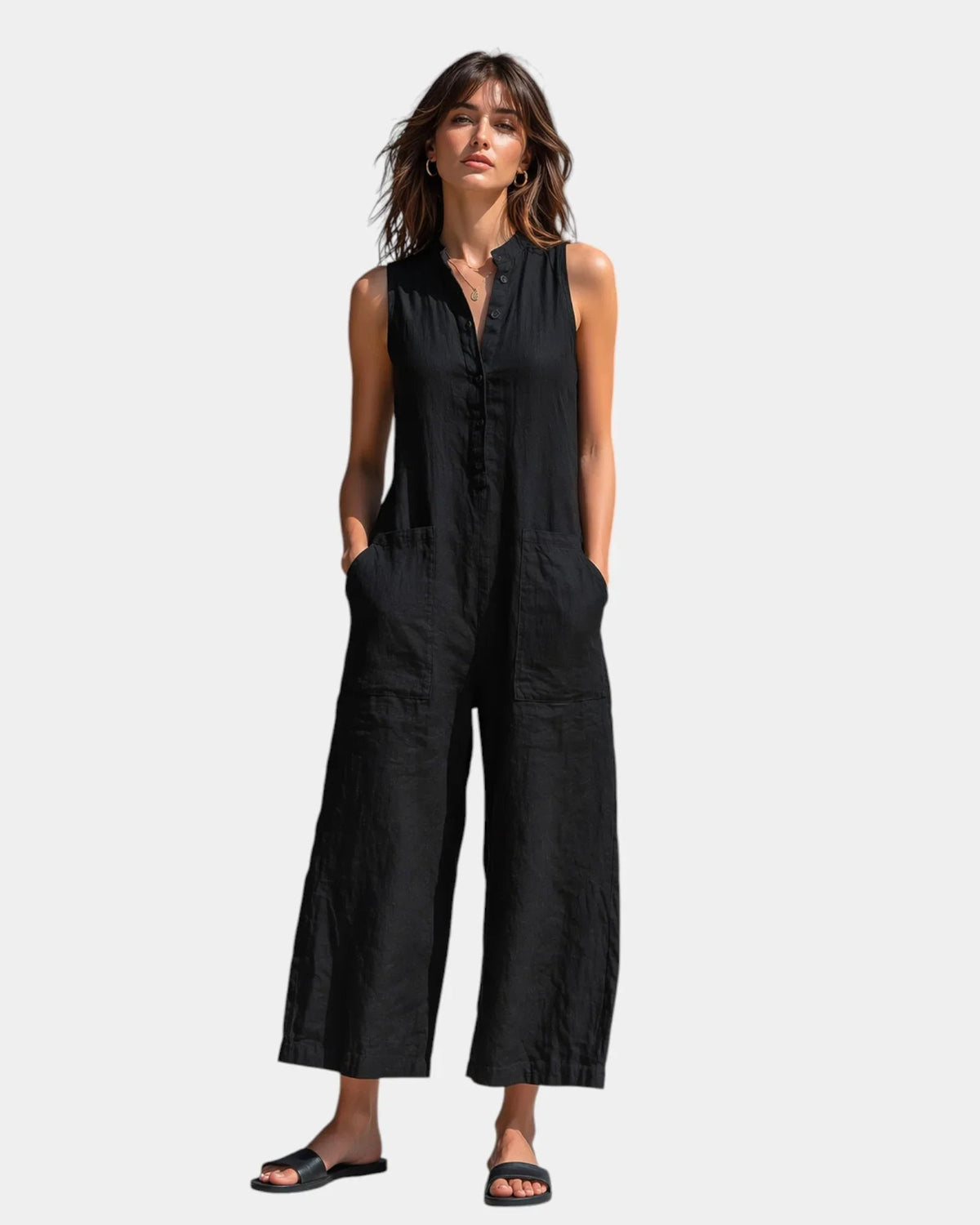 Nine | Elegant Sleeveless Jumpsuit