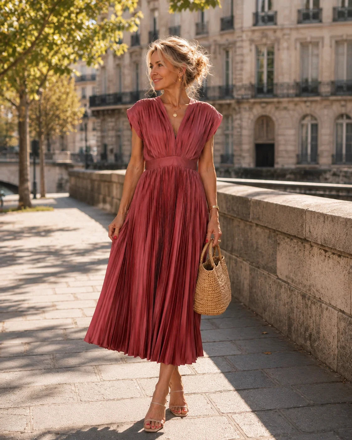 Dove | Flowing maxi dress