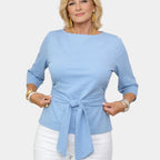 Souad | Top with Elegant Bow