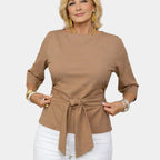Souad | Top with Elegant Bow