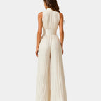 Mazarine | Elegant Jumpsuit with Zipper