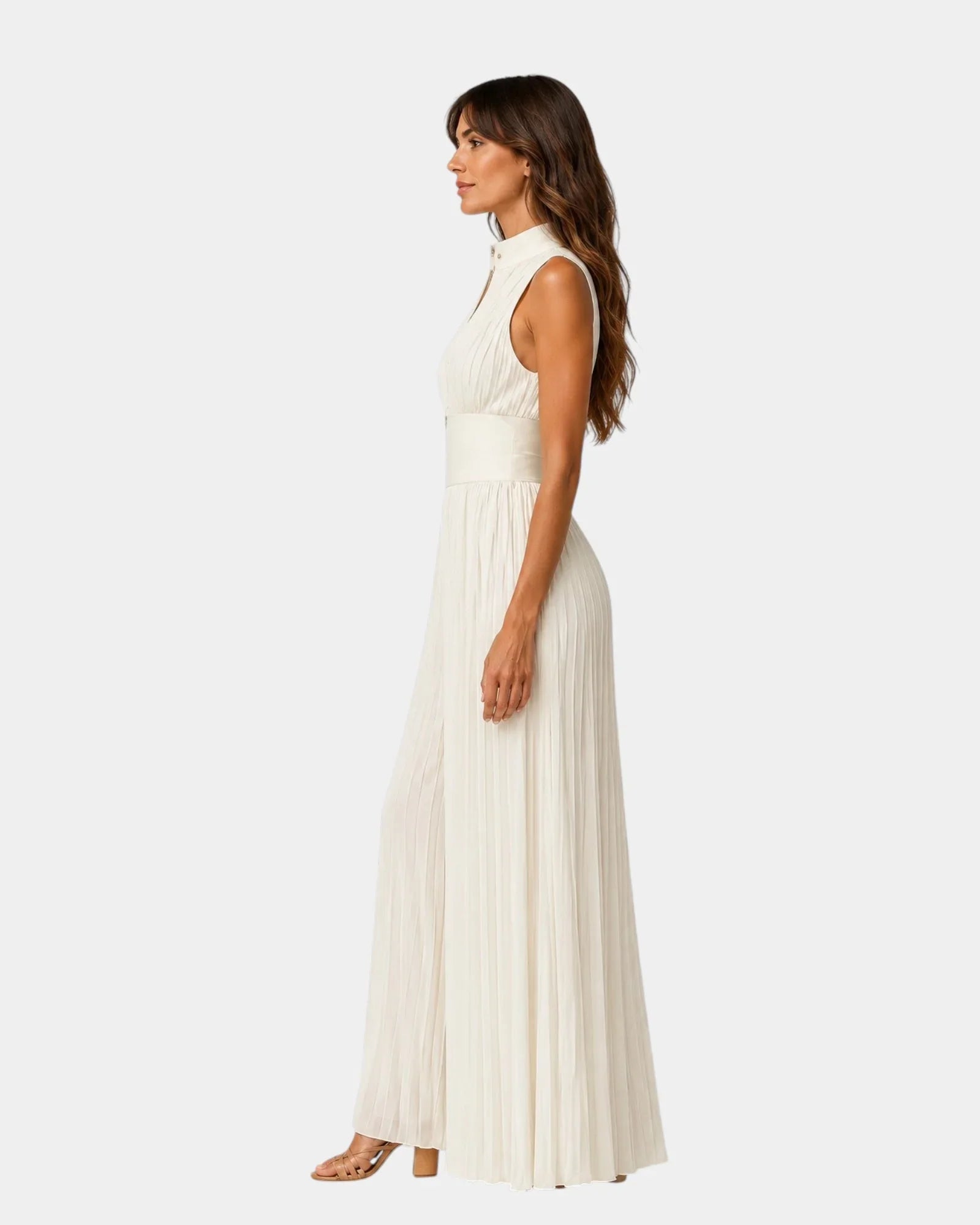 Mazarine | Elegant Jumpsuit with Zipper
