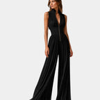 Mazarine | Elegant Jumpsuit with Zipper