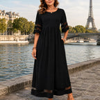 Adria | Elegant and minimalist midi dress
