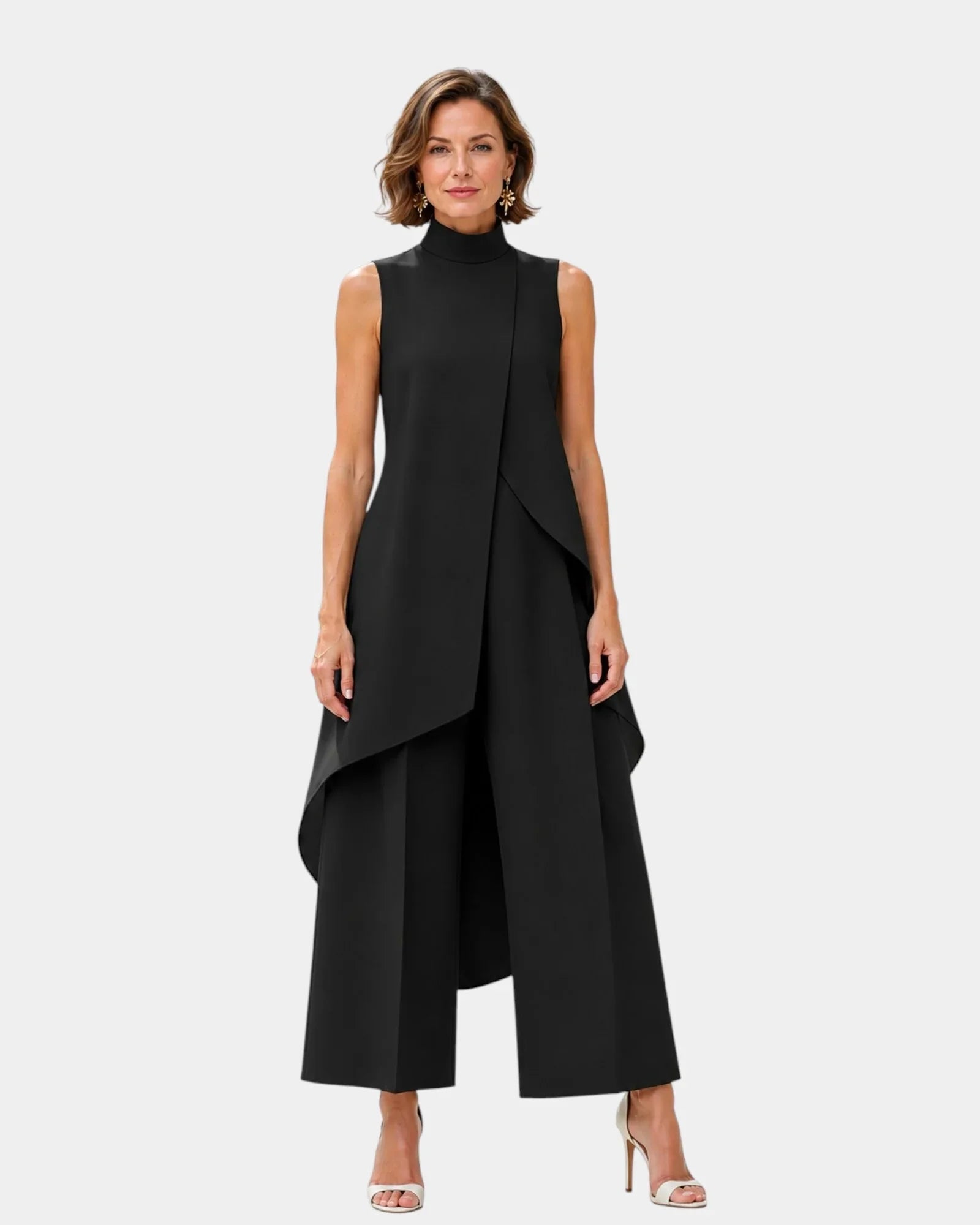 Harmeline | Casual trousers and blouse set