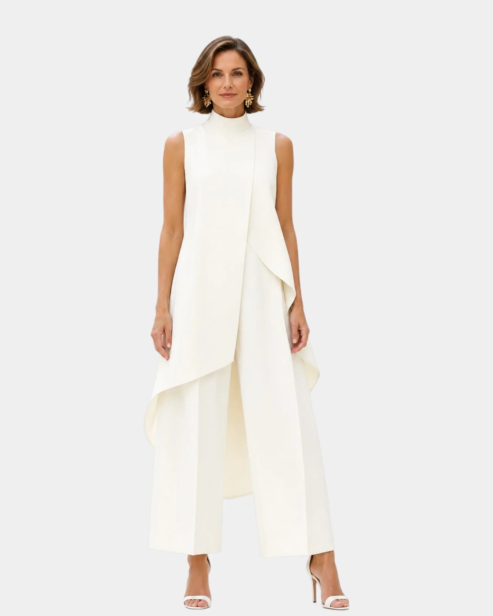 Harmeline | Casual trousers and blouse set