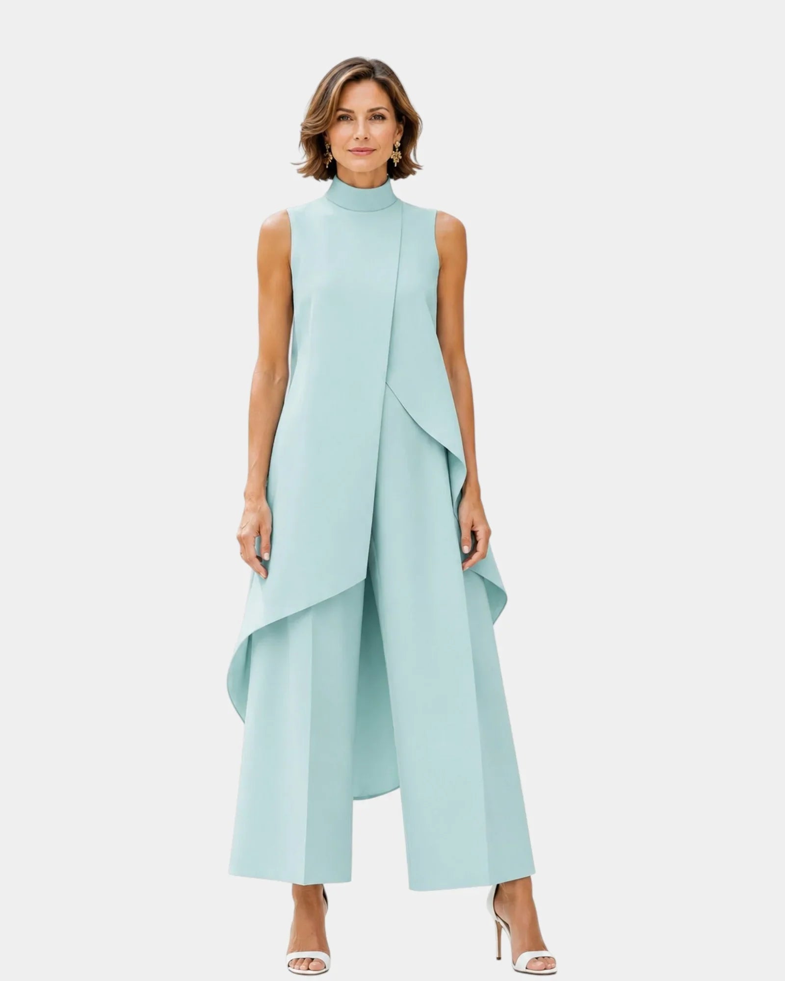 Harmeline | Casual trousers and blouse set