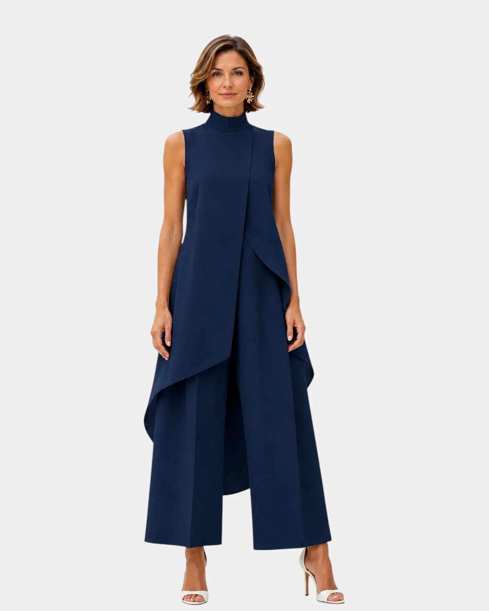Harmeline | Casual trousers and blouse set