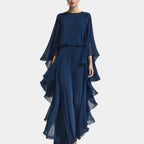 Véronique | Elegant Chiffon Ruffled Set