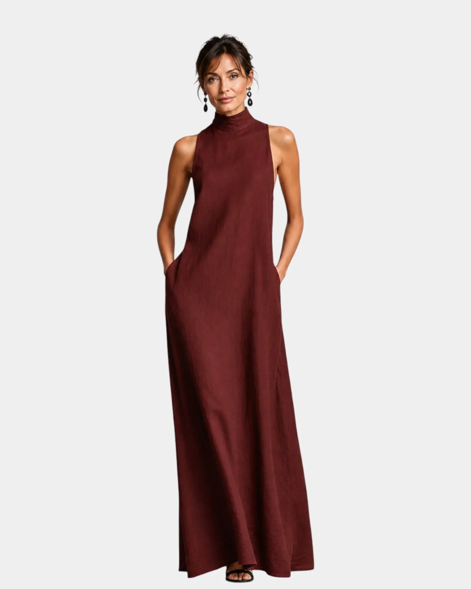 Asceline | Minimalist Maxi Dress