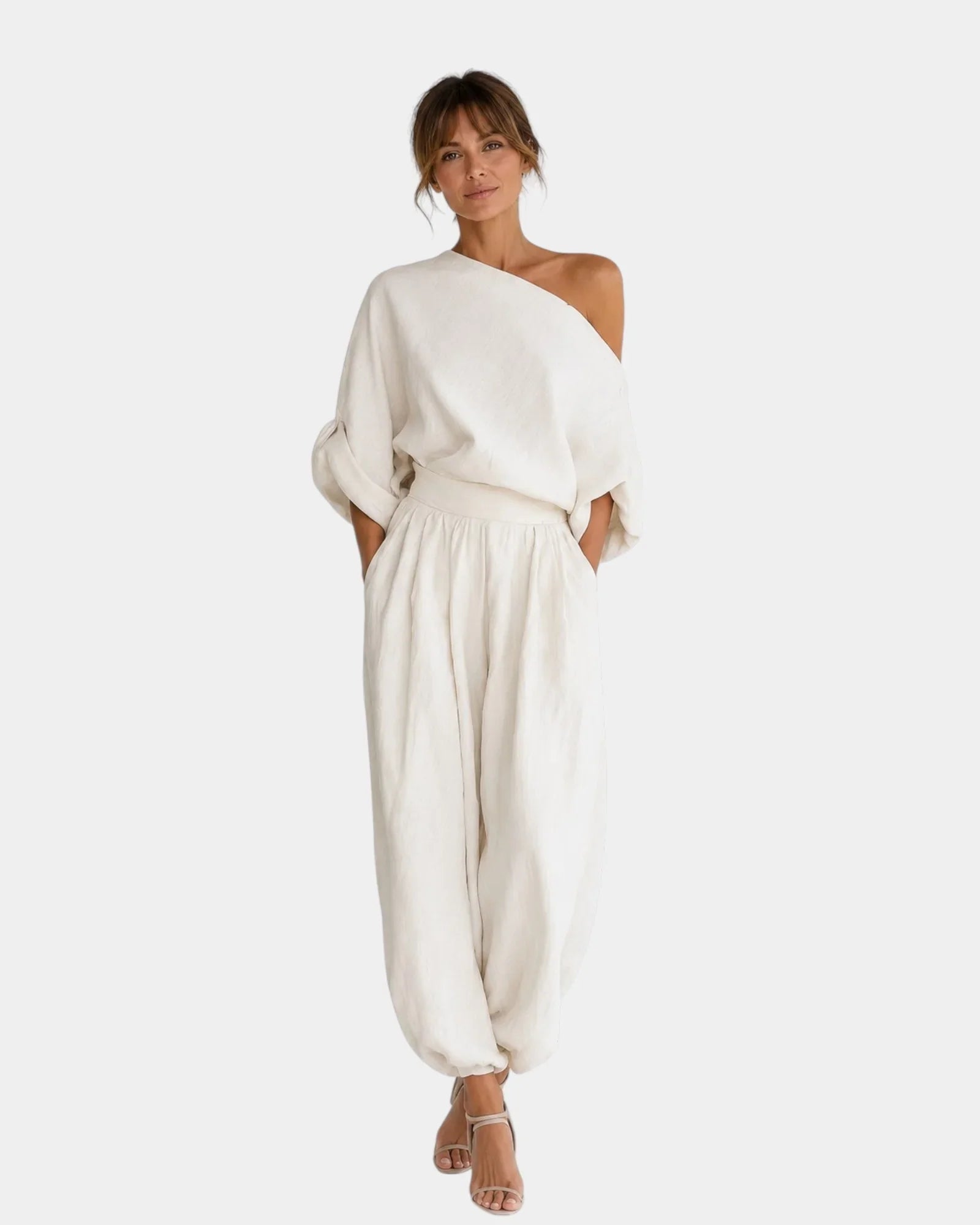 Lucette | Off-Shoulder Two-Piece Set