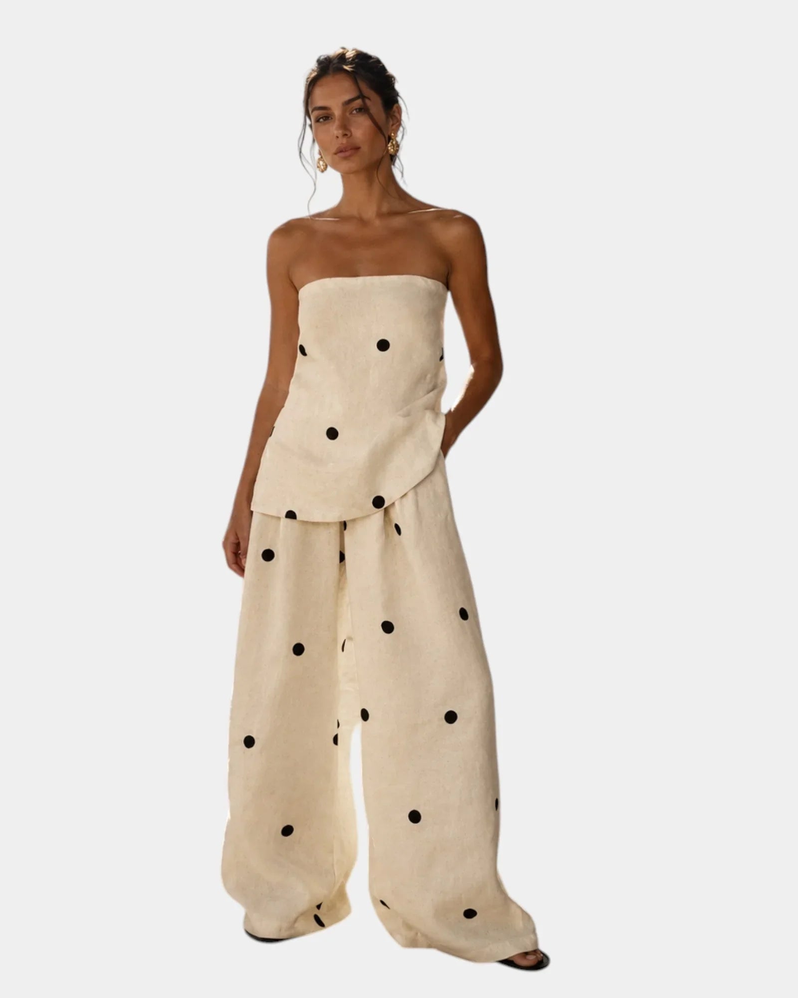 Djamila | Mediterranean Polka Dot Set