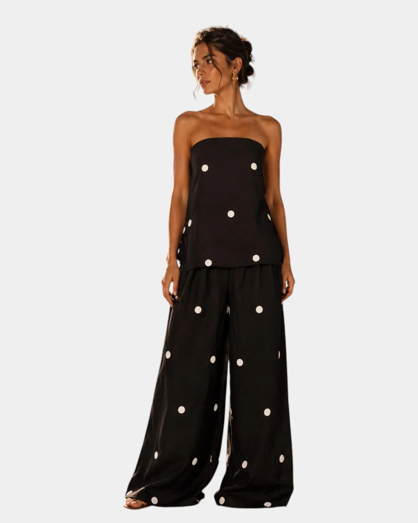 Djamila | Mediterranean Polka Dot Set