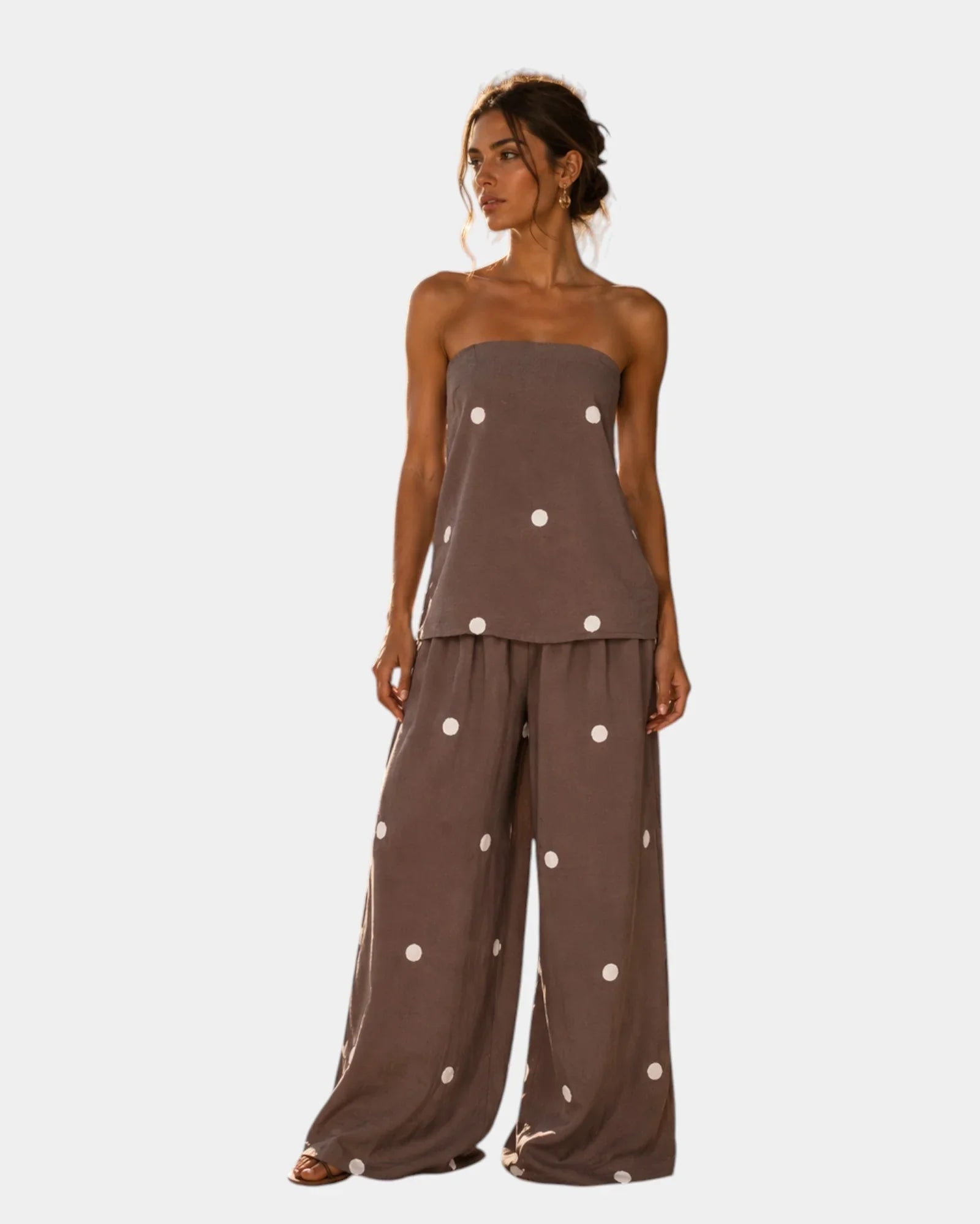 Djamila | Mediterranean Polka Dot Set