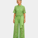Aélis | Lace Embroidered Set