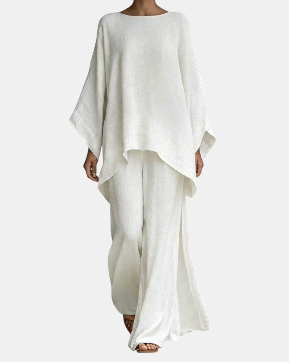 Mavie | Flowy Trousers and Blouse Set