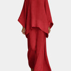Mavie | Flowy Trousers and Blouse Set
