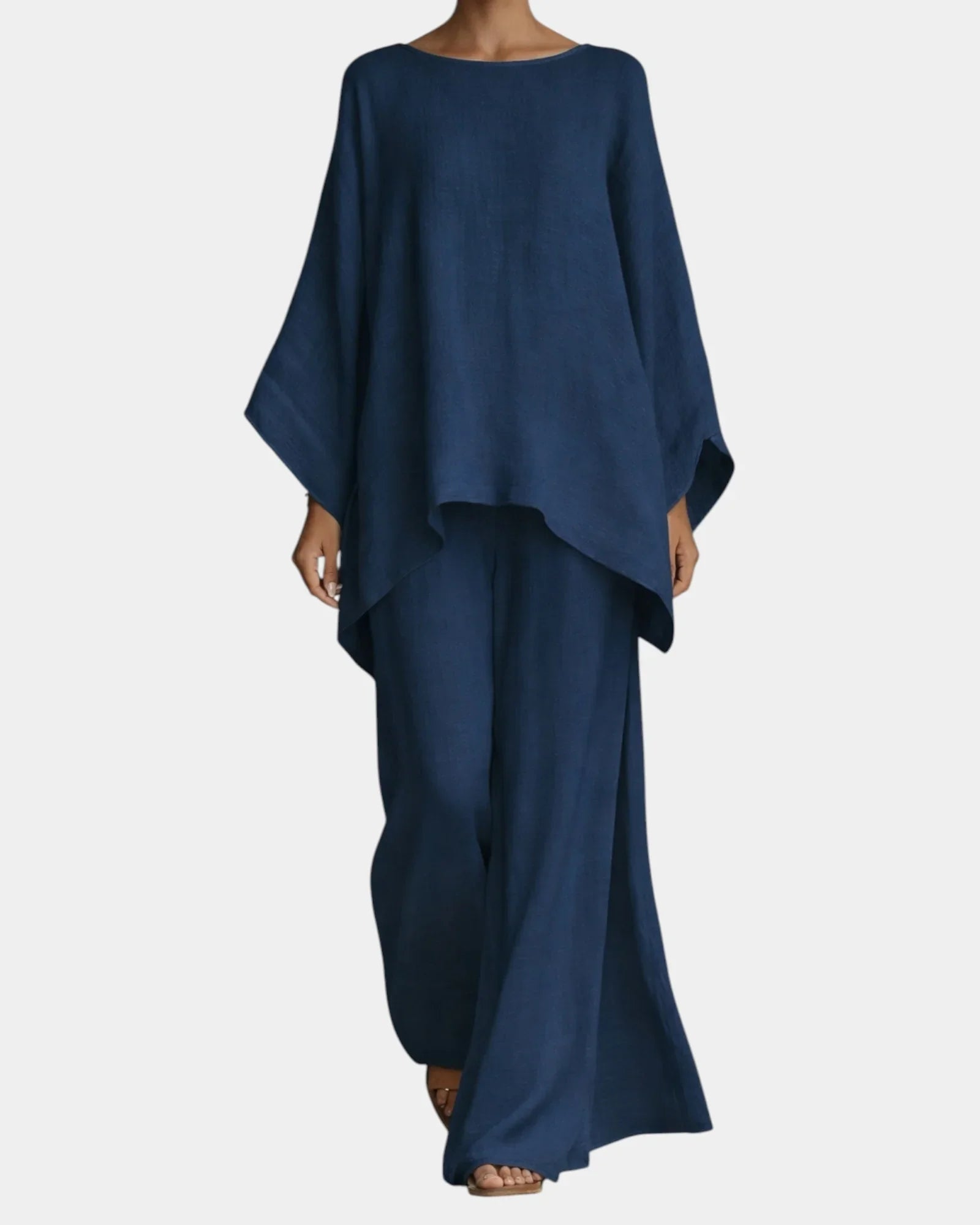 Mavie | Flowy Trousers and Blouse Set