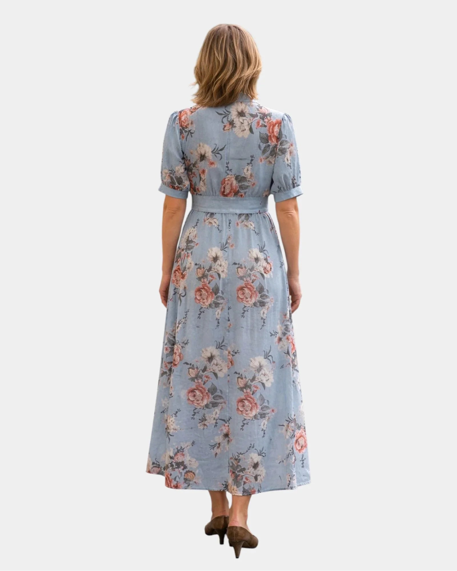 Rosette | Floral V-Neck Maxi Dress