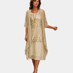 Mahélia | Elegant Two-Piece Chiffon Dress