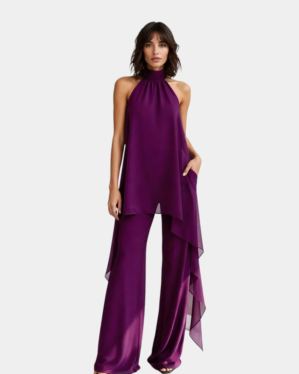 Tilda | Elegant Blouse and Trousers Set