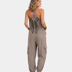 Eulambie | Relaxed Jumpsuit with Embroidered Detail