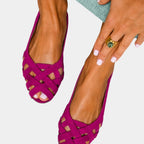 Fadwa | Braided Flat Sandals